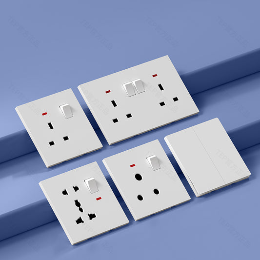 L8 系列 超薄大面板墻壁開關|親膚觸感設計 極簡高端